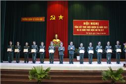 Trường Quân sự Quân khu tổng kết thực hiện nhiệm vụ năm 2021